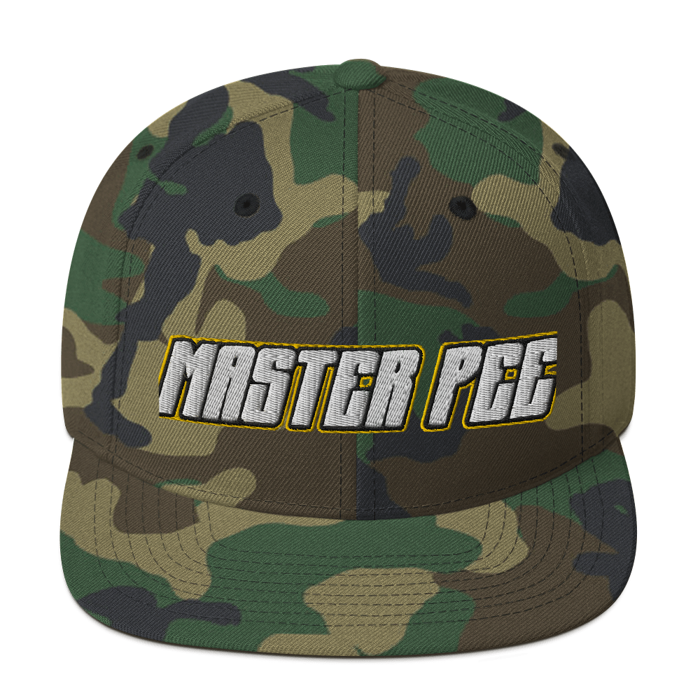 Master Pee Snapback Hat