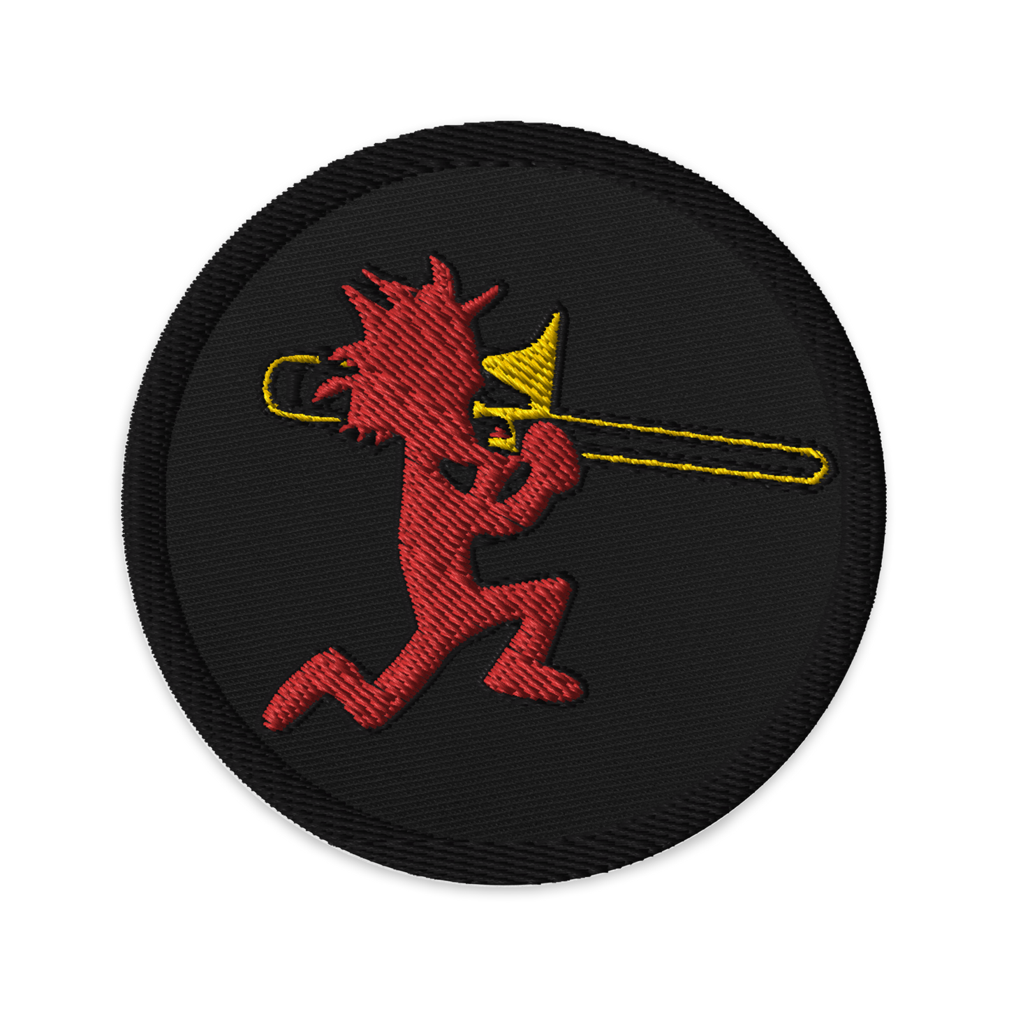 Trombone Man Patch