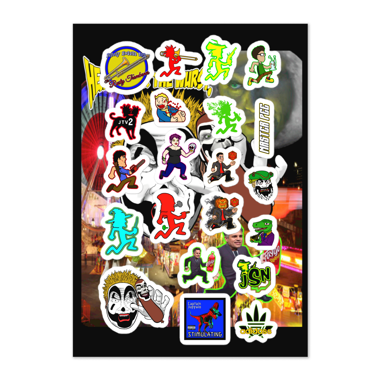 Variety Sticker Sheet