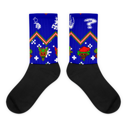 Jokers Card Axe-Mas Socks