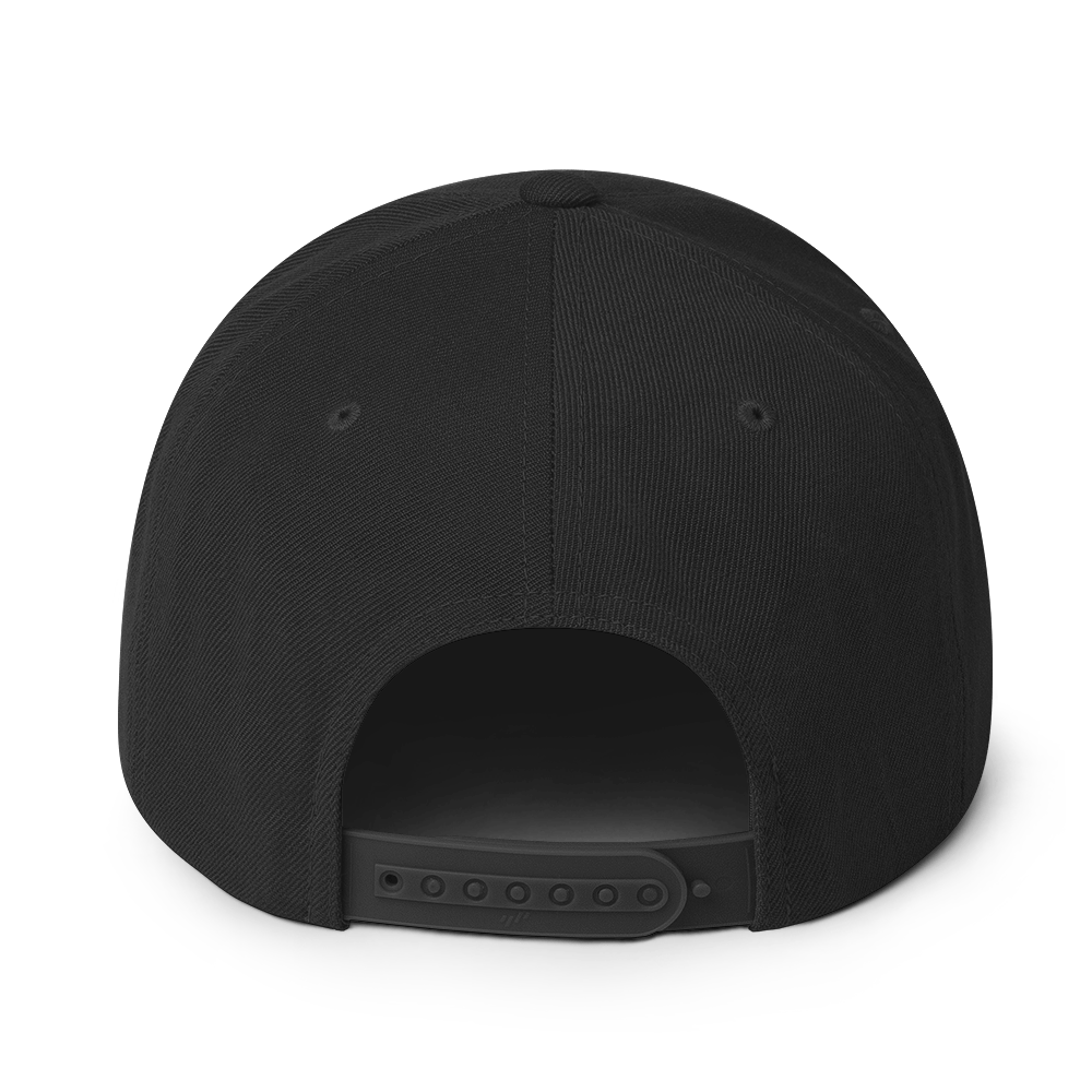 PuBoo Golden Logo Snapback Hat