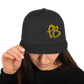 PuBoo Golden Logo Snapback Hat