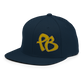 PuBoo Golden Logo Snapback Hat