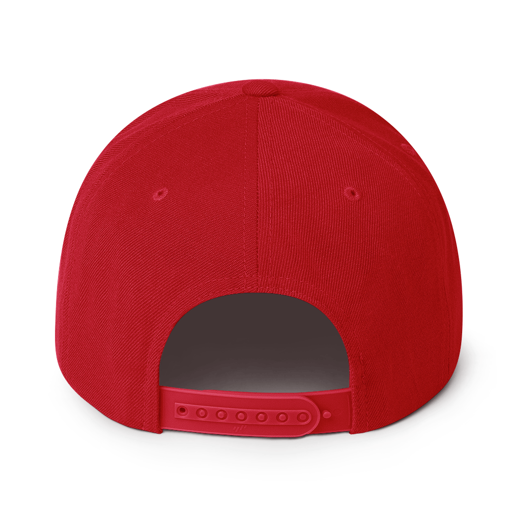 PuBoo Golden Logo Snapback Hat