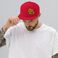 PuBoo Golden Logo Snapback Hat