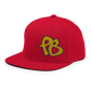 PuBoo Golden Logo Snapback Hat