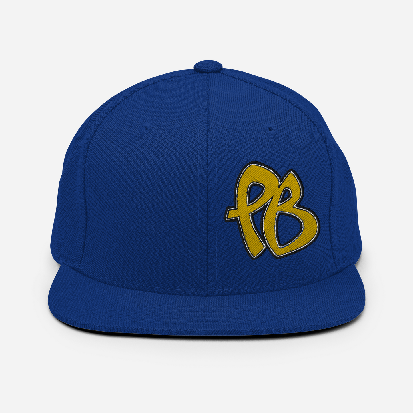 PuBoo Golden Logo Snapback Hat