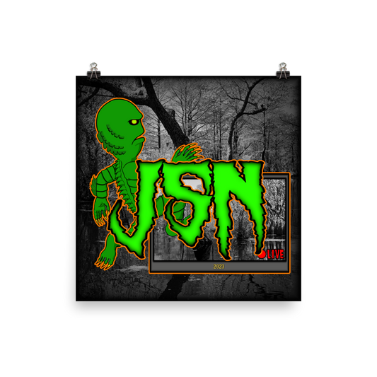 JSN Halloween Poster 16"x16"