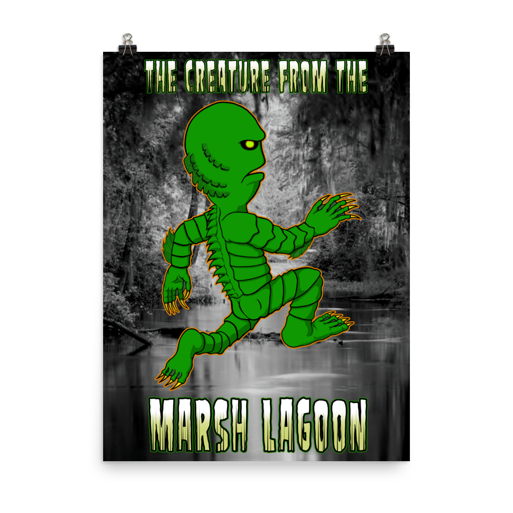 Marsh Man Poster 18"x24"