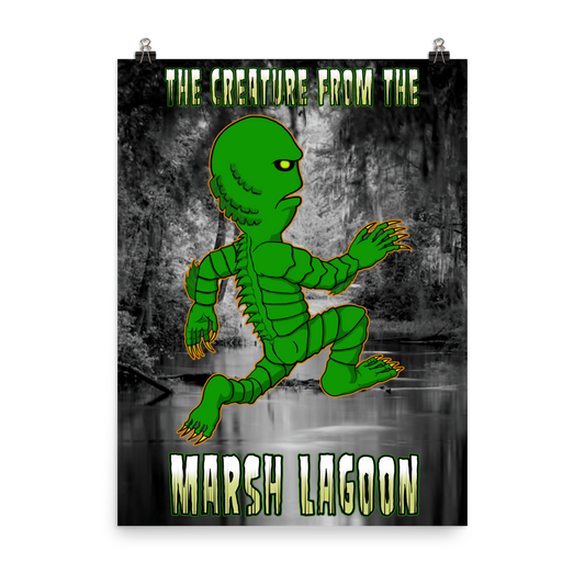 Marsh Man Poster 18"x24"
