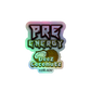 Holographic Pre Energy Sticker - Deez Coconutz