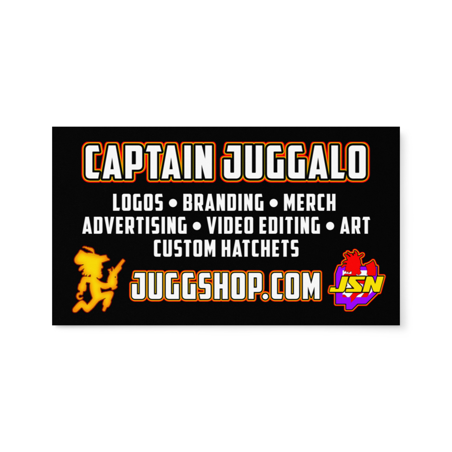 Jugg Shop Business Cards