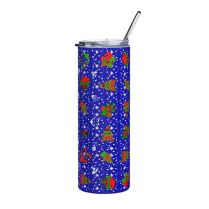 Holiday Joker's Card Tumbler