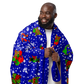 Jokers Card Holiday Sherpa blanket