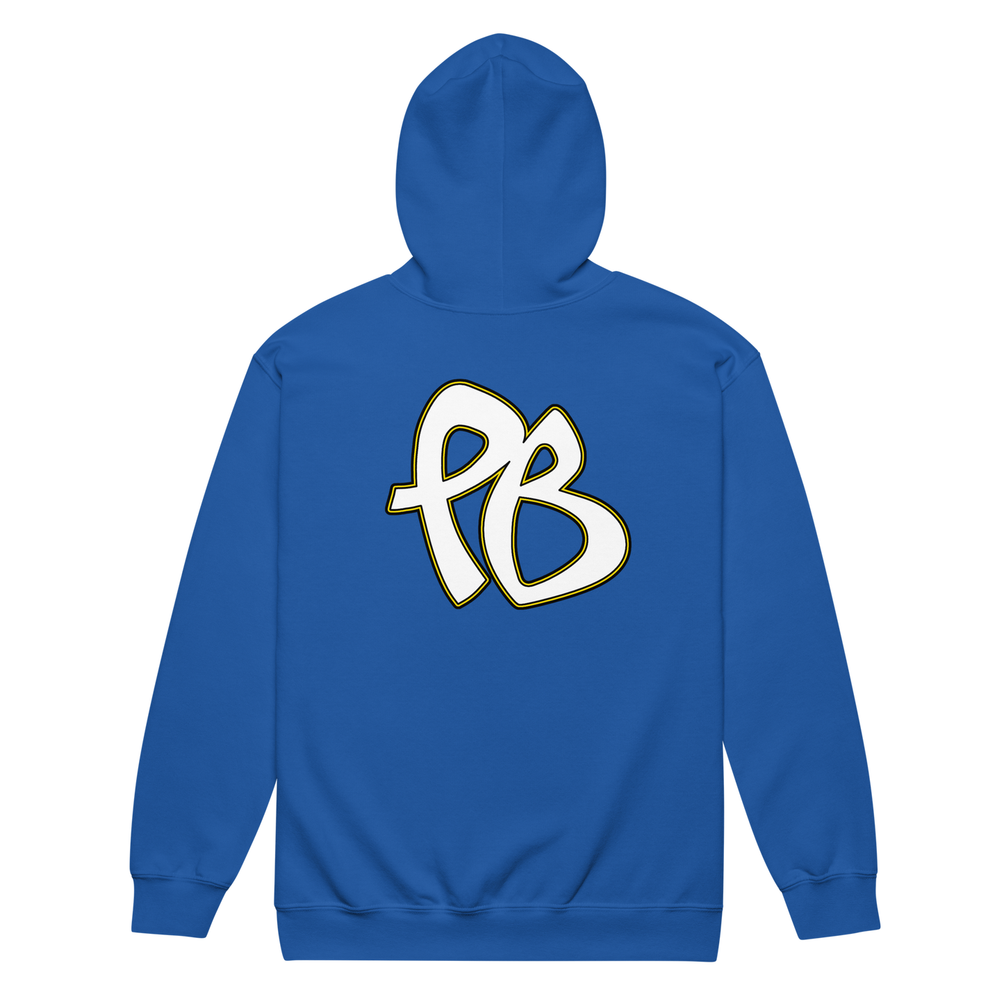 PuBoo Blue Zip-Up Hoodie