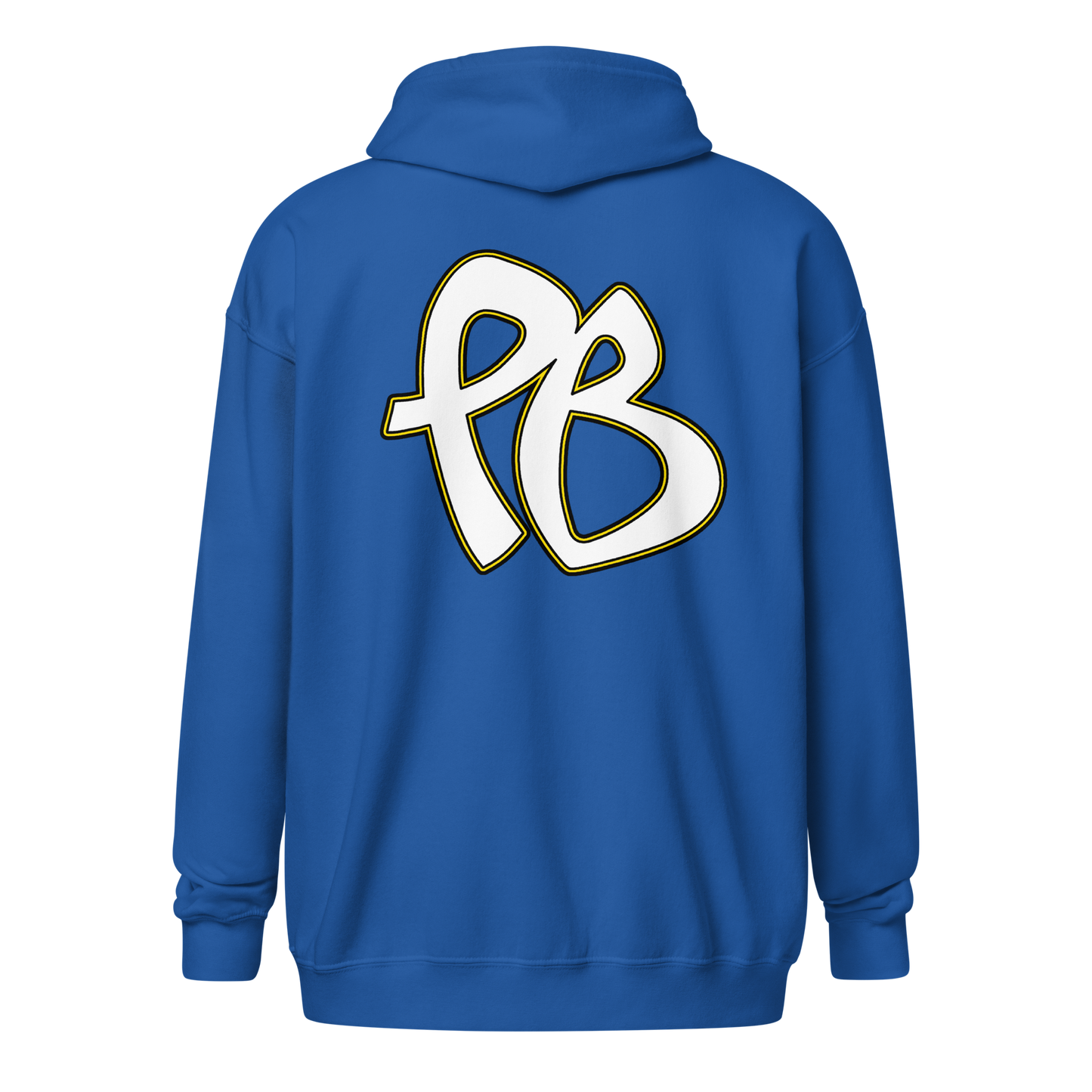 PuBoo Blue Zip-Up Hoodie