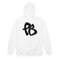 PuBoo White Zip-Up Hoodie